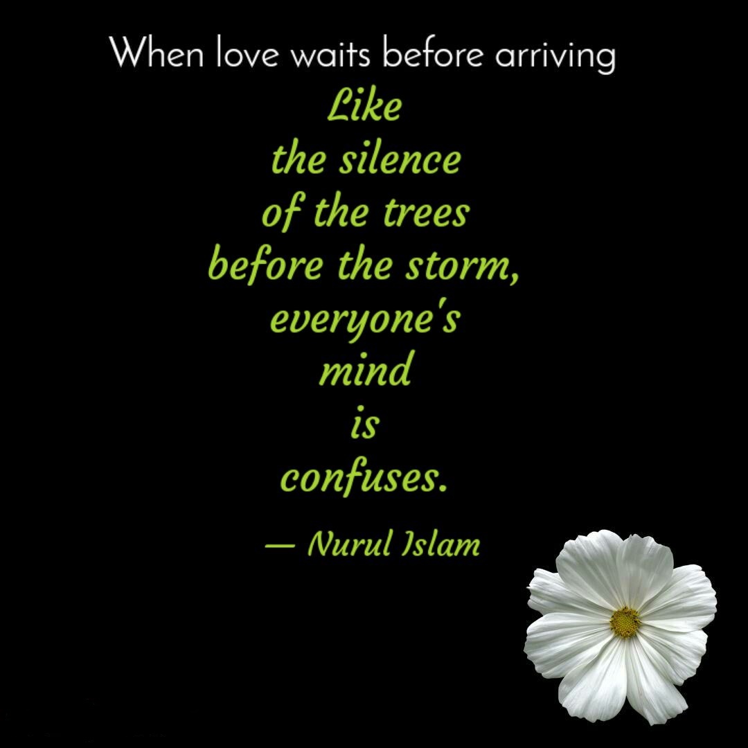 when love waits before arriving