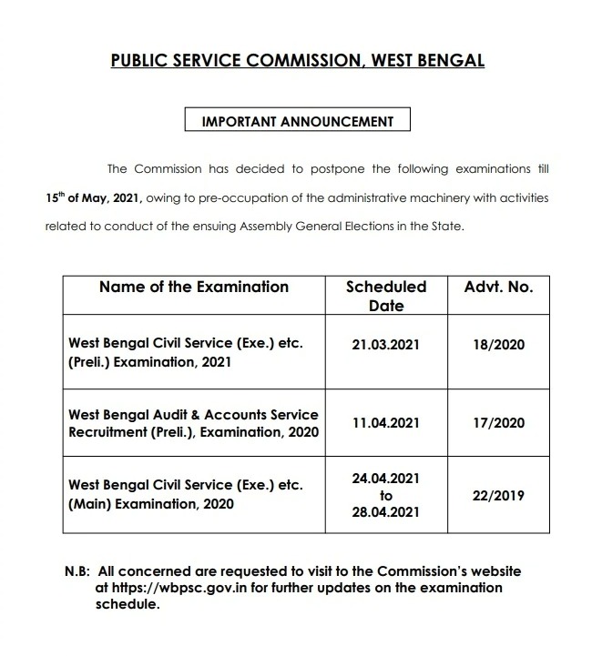 wbcs exam stop-notundisha