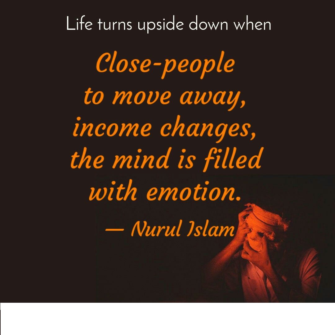 life turns upside down when-notundisha